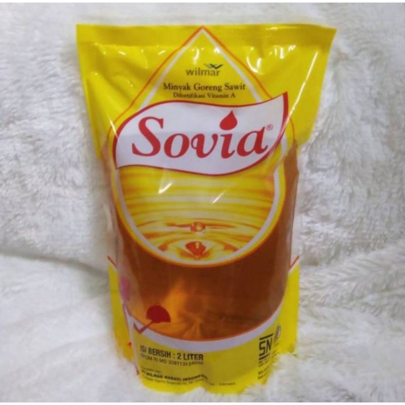 

MINYAK GORENG SOVIA ISI ULANG POUCH 2000ML - REFILL 2 LITER