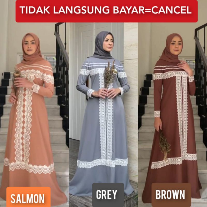 FALISHA DRESS BY JAVINA || FARINA ABAYA BY JAVINA