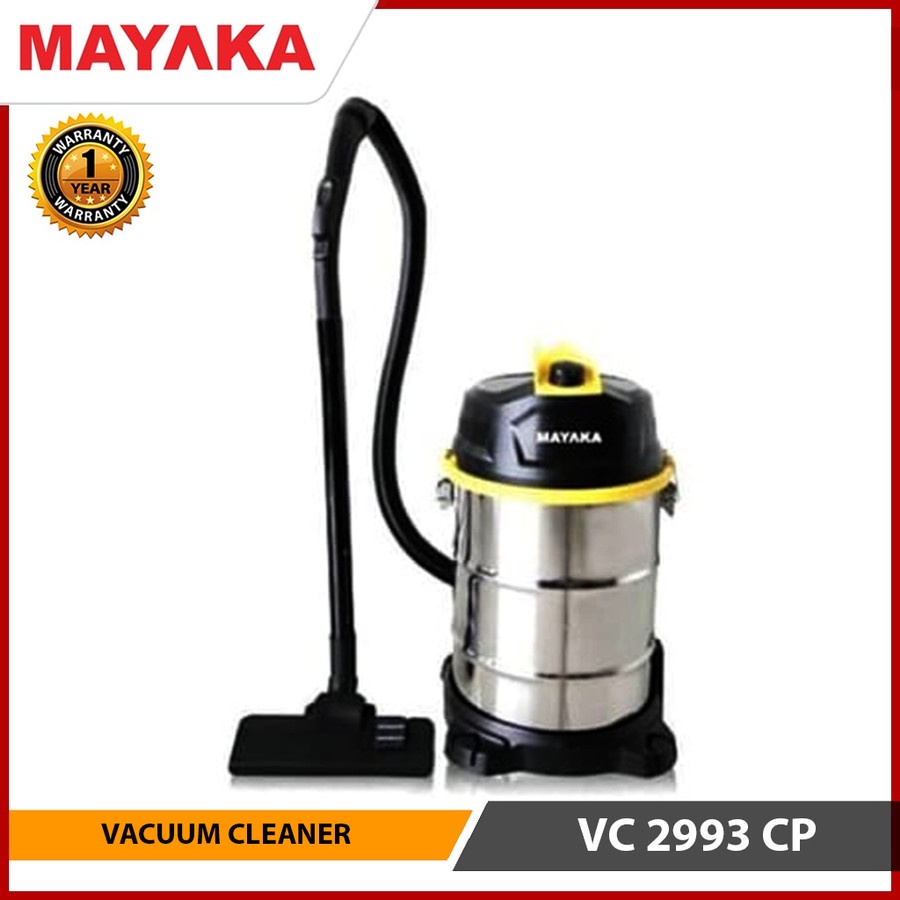 Vacum Mayaka VC-2993 CP Vacum Cleaner Basah Dan Kering 15 Liter sedotan super kencang