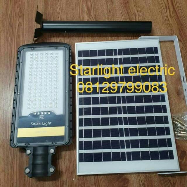 lampu jalan led pju led solar panel solar sel panel 120w 120 watt pju led streetlight solarsel 120w