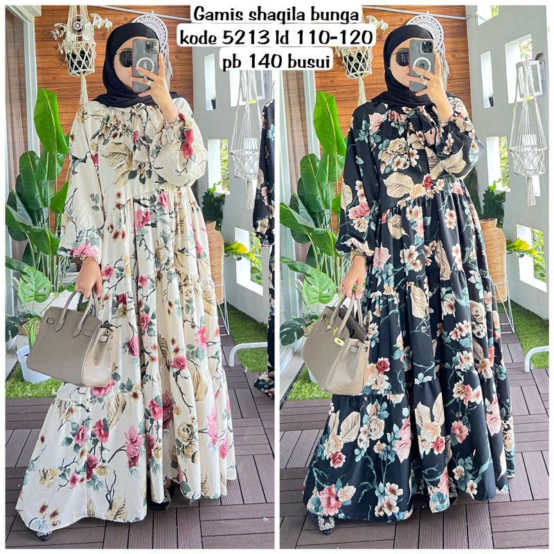 GAMIS SHAQILA BY ALVARO COLLECTION