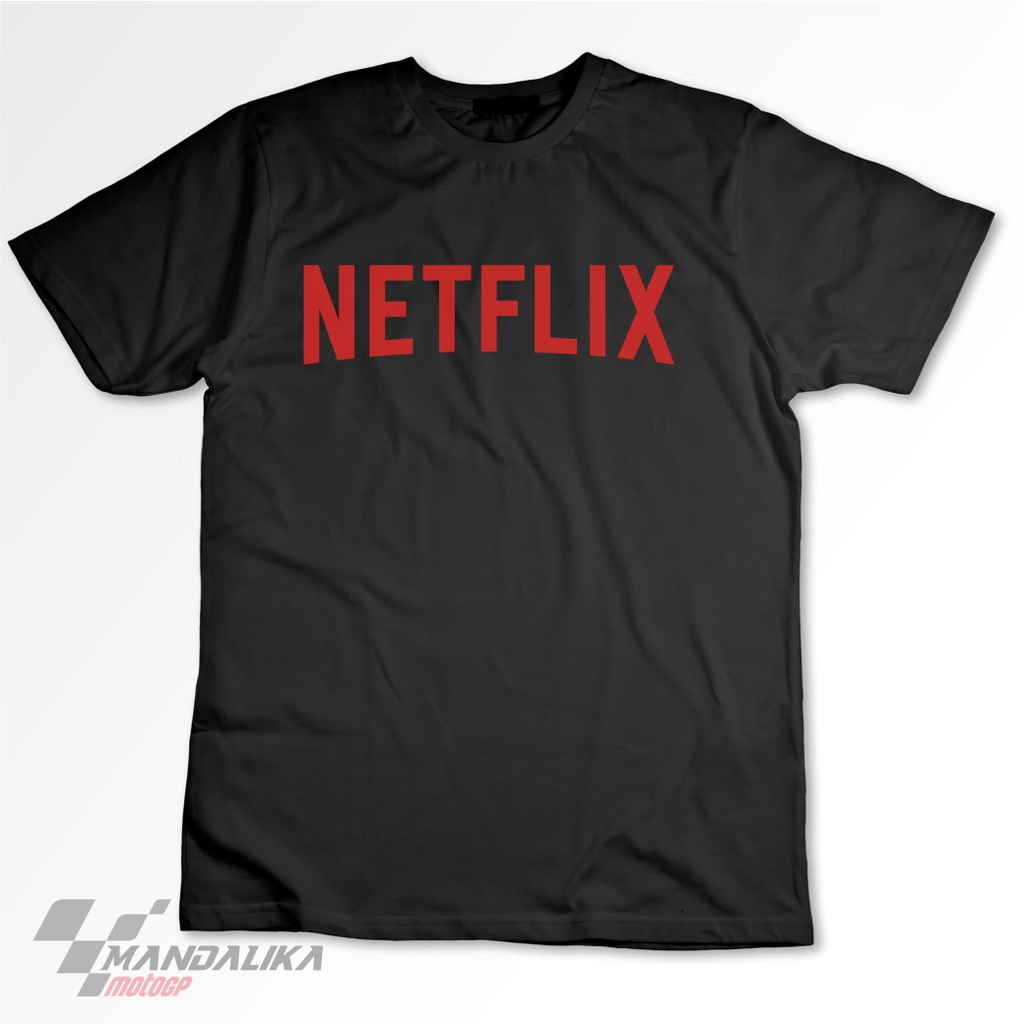 Kaos netflix premium cotton combed 30s netflixmurah netflixpremium