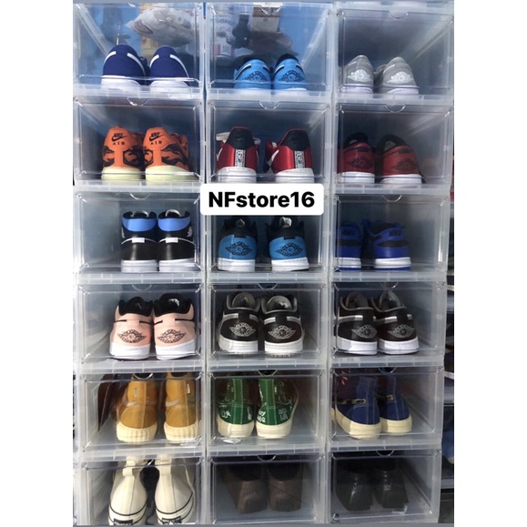 box sepatu transparan / shoes box besar