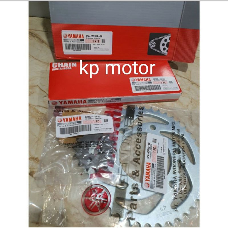 Gear set gir set vixion 2013-2014 ori