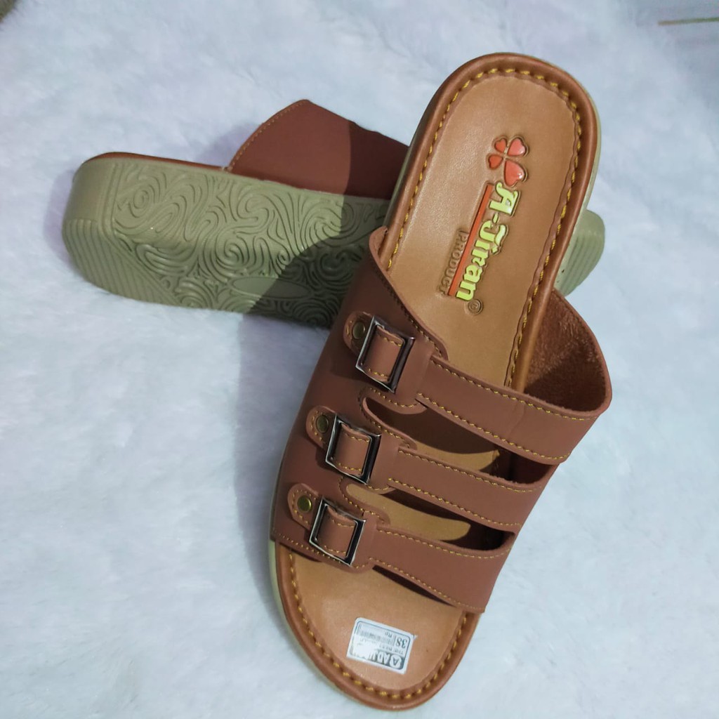 Sandal Wanita model ban 3 trendy /rizkiana_olshop