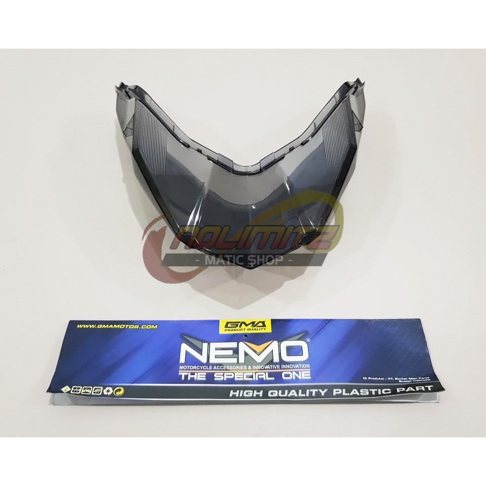 Kaca Mika Stoplamp Lampu Rem Belakang NEMO Smoke Honda Vario 125 / 150