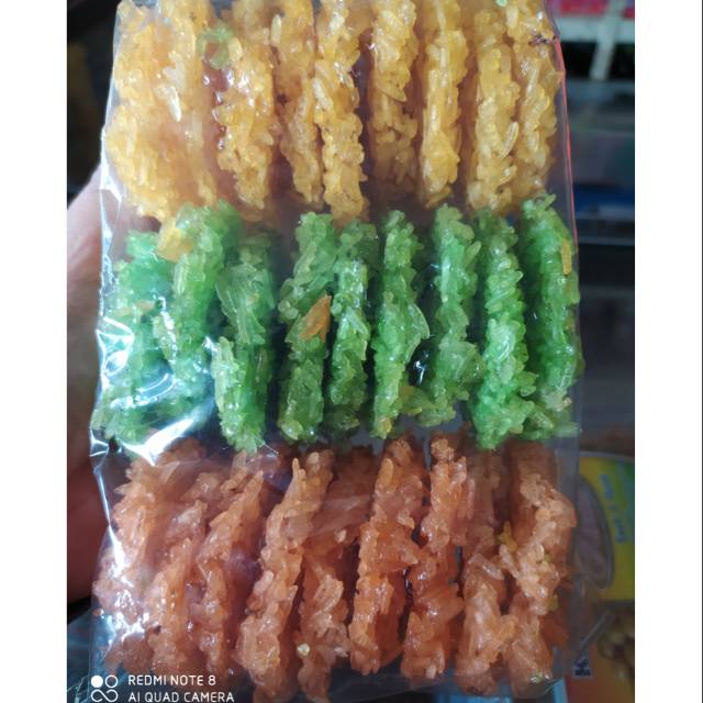 

Rengginang Warna Rasa Bawang