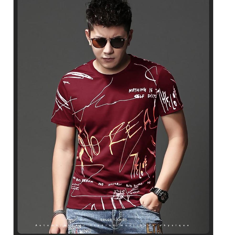 [KWA. 28057] 9SEVEN-BAJU KAOS FULL PRINT NOREAL-KAOS FULL PRINT KEREN-ATASAN PRIA