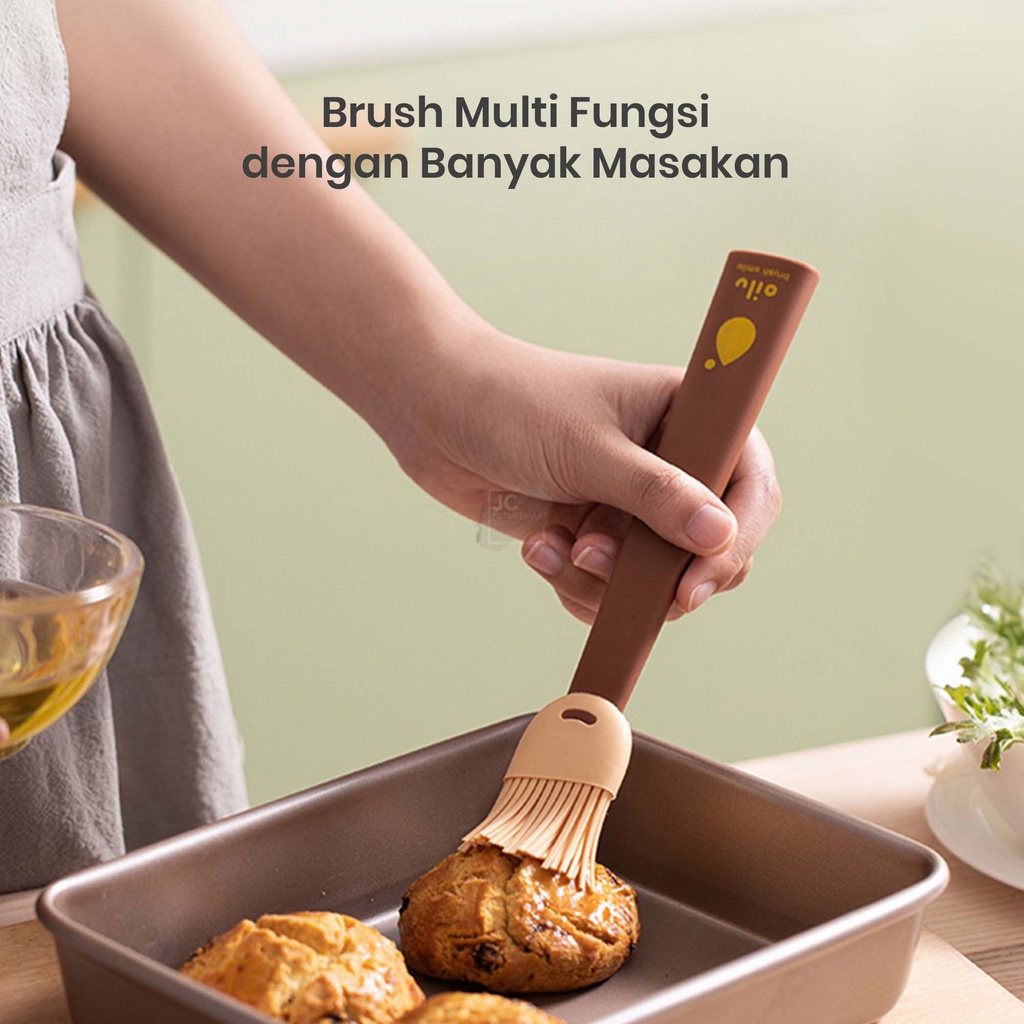 KUAS SILIKON MENTEGA | BUTTER SILICONE BRUSH BAKING 22H0006