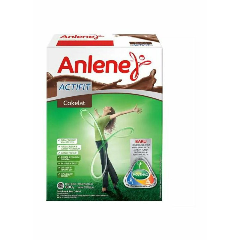 

ANLENE ACTIVICT COKLAT 600gr