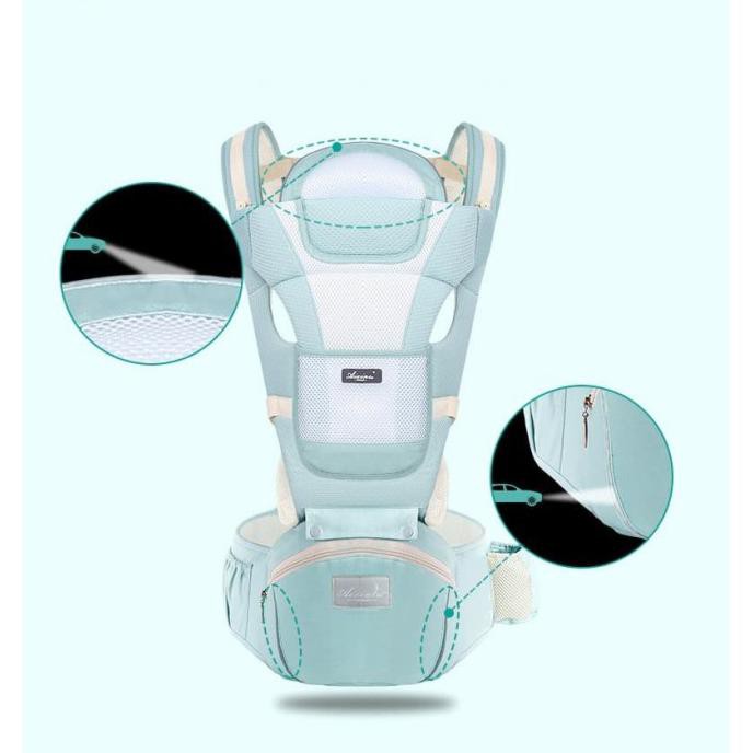 Hipseat Baby Carrier / Gendongan Bayi Aixintu Captain.Kimii