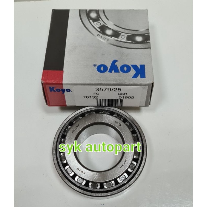 Bearing 3579/25 bearing roda depan dalam 14brino/ht125