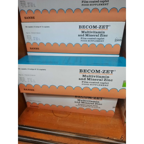 Becom zet vitamin/box