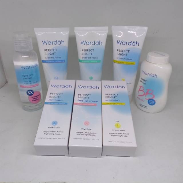 ✿ MADAME ✿ WARDAH PERFECT BRIGHT SERIES - MOISTURIZER TONE UP BPOM CREAMY FOAM