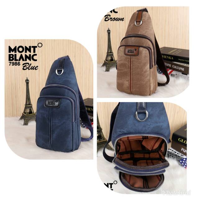 ND/ tas selempang pria/ tas selempang mont blanc