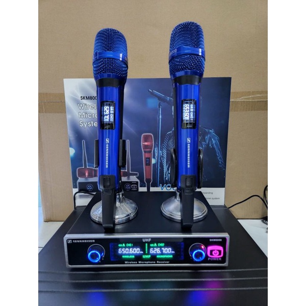 Mic wireless sennheiser SKM 9100 SKM 8000 mic vocal