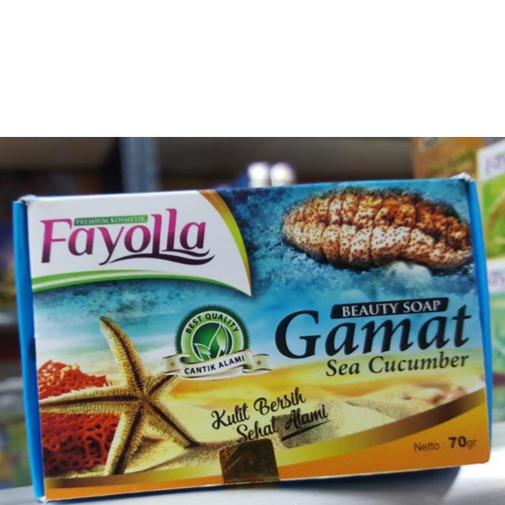 BEAUTY SOAP GAMAT SEA CUCUMBER