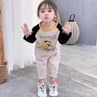 Kaos T shirt Lengan Panjang Motif Print Kartun Matahari Kaos T shirt Lengan Panjang Motif Print Kartun Matahari