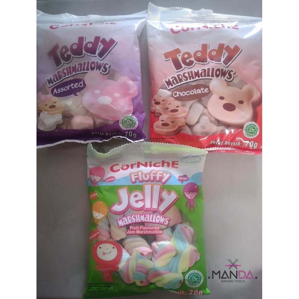 

Permen marshmallows corniche snow white fluffy SALE !!