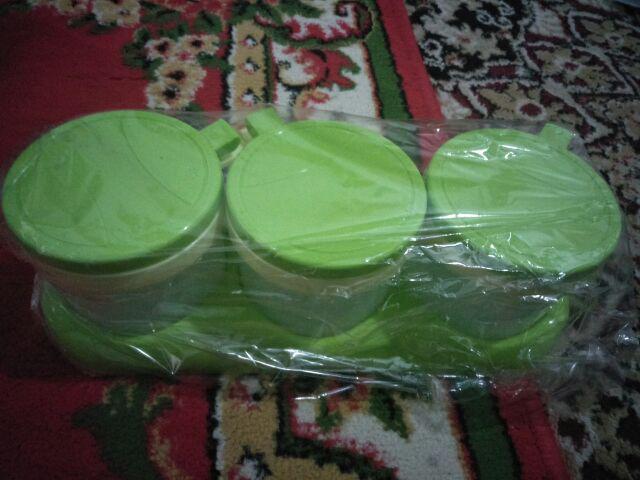 Tempat Bumbu Isi 3 Bulat Tgm1076