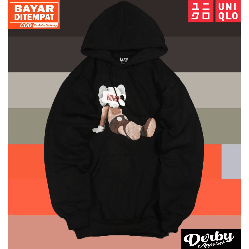 HOODIE UNIQLO X KAWS SUPER PREMIUM / HOODIE PRIA