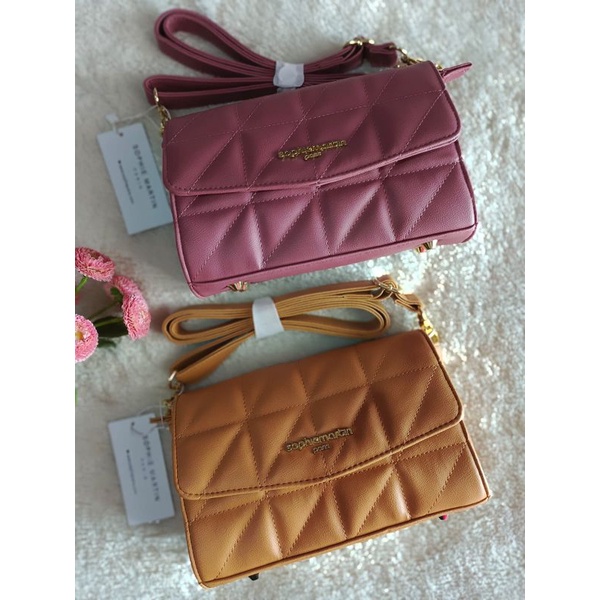 Gemaya Sling Pink Bag By Sophie Martin