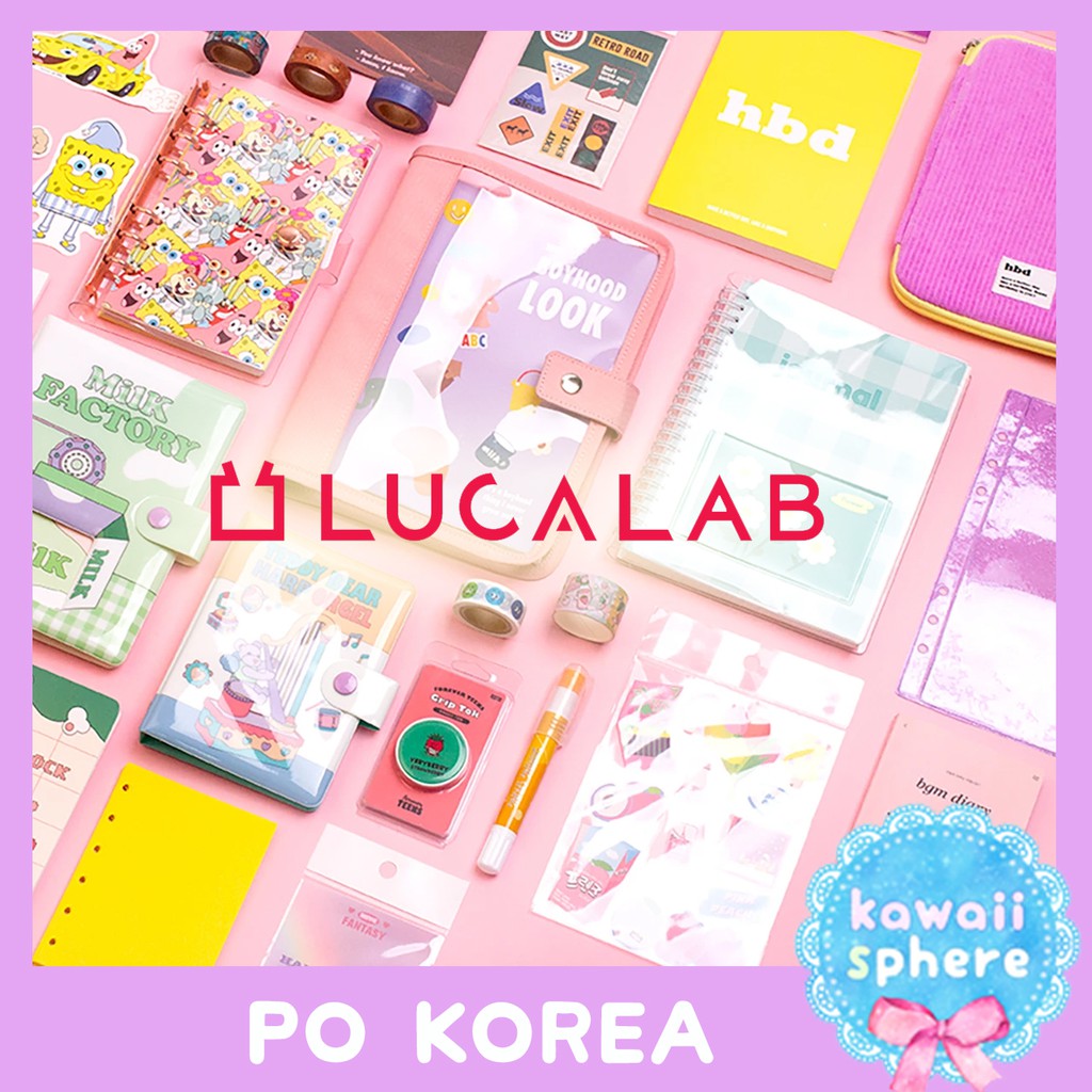 

Request Preorder Lucalab | PO Ring Binder Import Korea