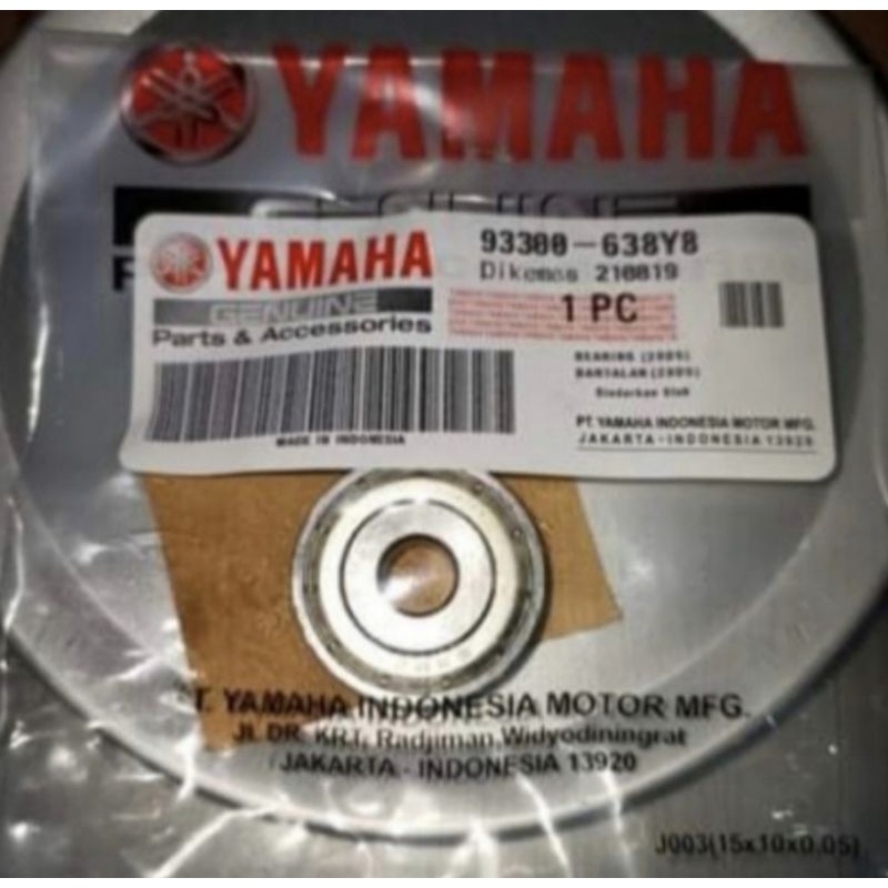 BEARING BERING LAHER BAK CVT MIO 638ZZ ORI ASLI YAMAHA