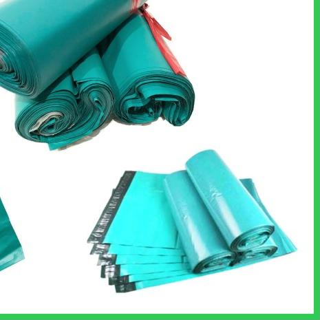 

❇ Plastik Polymailer Hijau 25x35 / Amplop Plastik Packing Online ✭