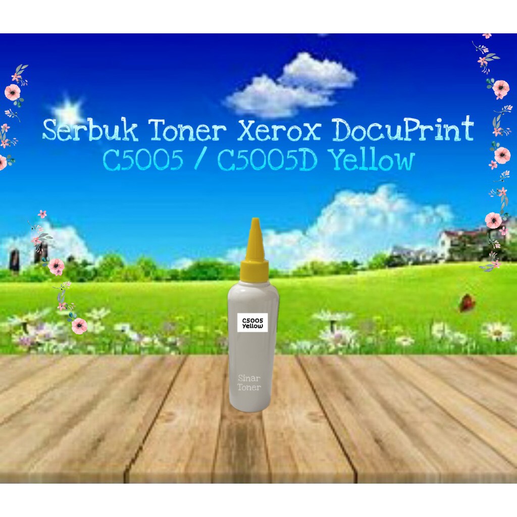 Serbuk Toner For Fuji Xer DocuPrint C5005 C5005D C-5005 5005D Yellow High Quality