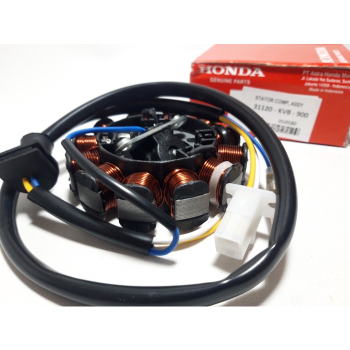 Spul Vario 110 Spul Assy Honda Vario 110 KVB 31120-KVB-900  EKA  MOTOR bisa bayar cod lo kak