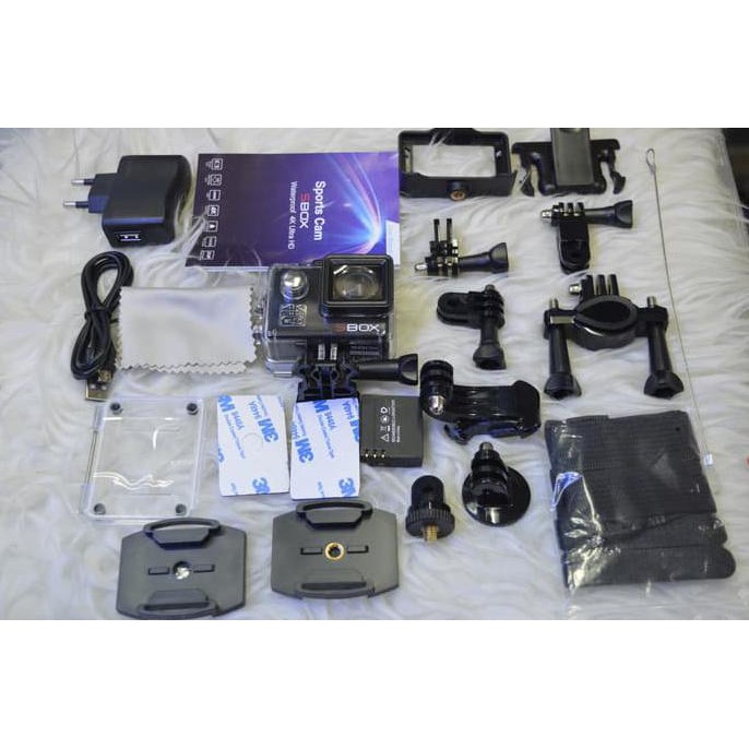 Sportcam SBOX 20MP WIFI Camera 4K Sensor Sony Like GOPRO