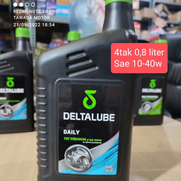 OLI DELTALUBE DAILY 757 PREMIUM SAE 10W40 API SL/JASO MB 0.8-1LT MANUAL