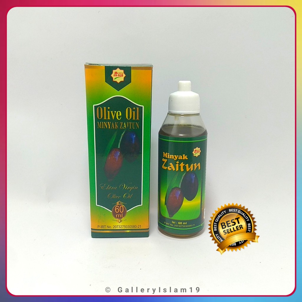 

Olive Oil Minyak Zaitun Extra Virgin 60ml