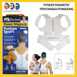 Image of Posture Support Power Magnetic Penegak punggung Penyangga Pundak Corrector Postur Tulang Belakang