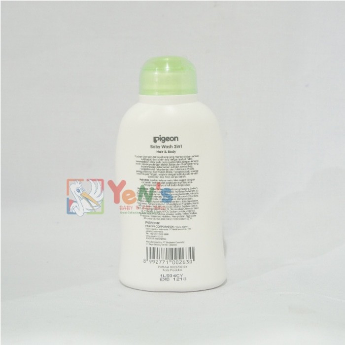 Pigeon Baby Wash 2 in 1 100ml &amp; 200ml