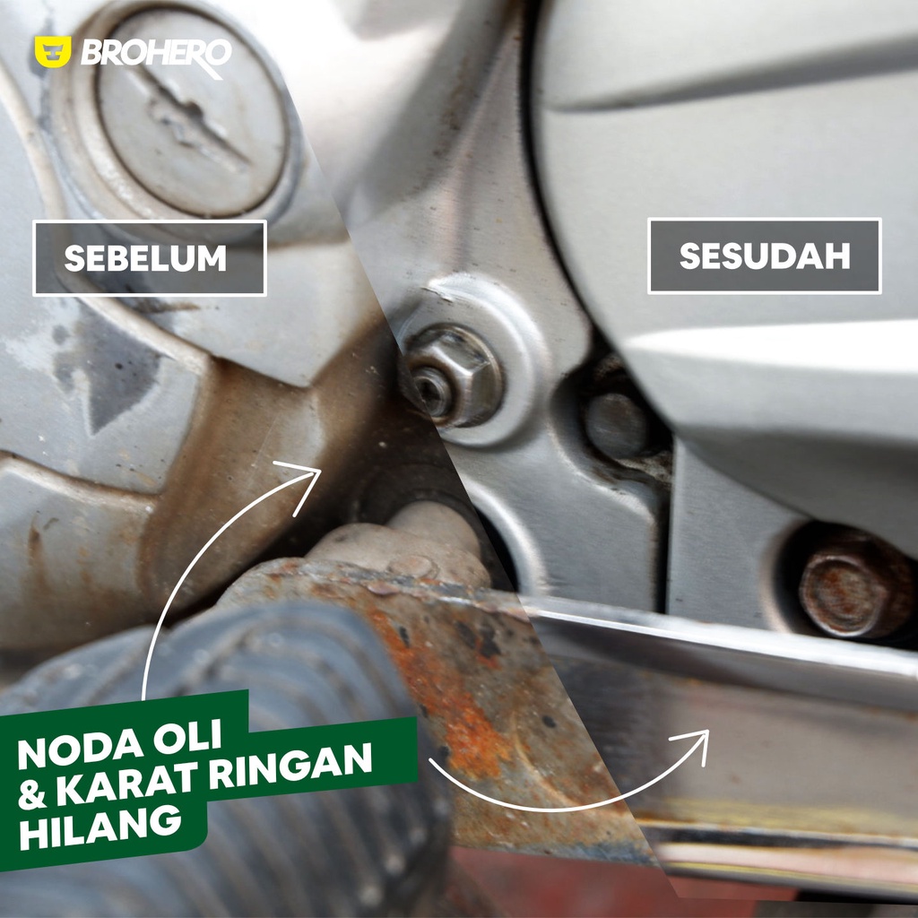 Pembersih Mesin Motor Mobil / Engine Degreaser Untuk Kerak Karat &amp; oli by Brohero