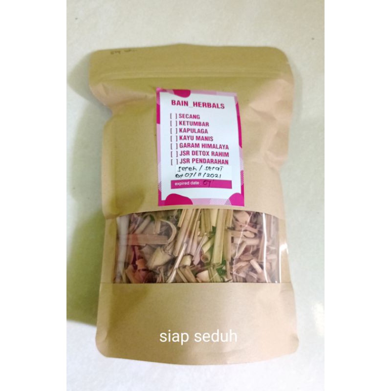 

Sereh - Serai - Siap Seduh 100 gram