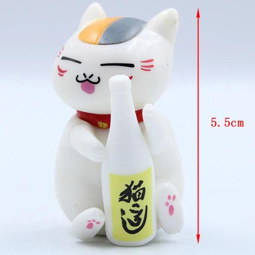 Lanfy Natsume Yuujinchou Figure Mainan Anime Jepang Model Mini Mainan PVC Nyanko Sensei Figure