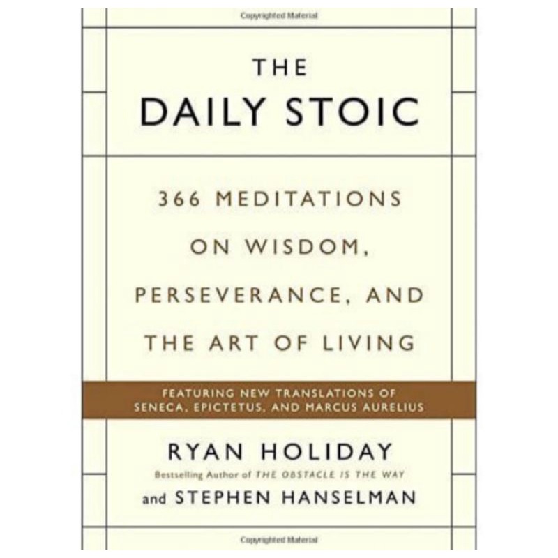 Buku The Daily Stoic