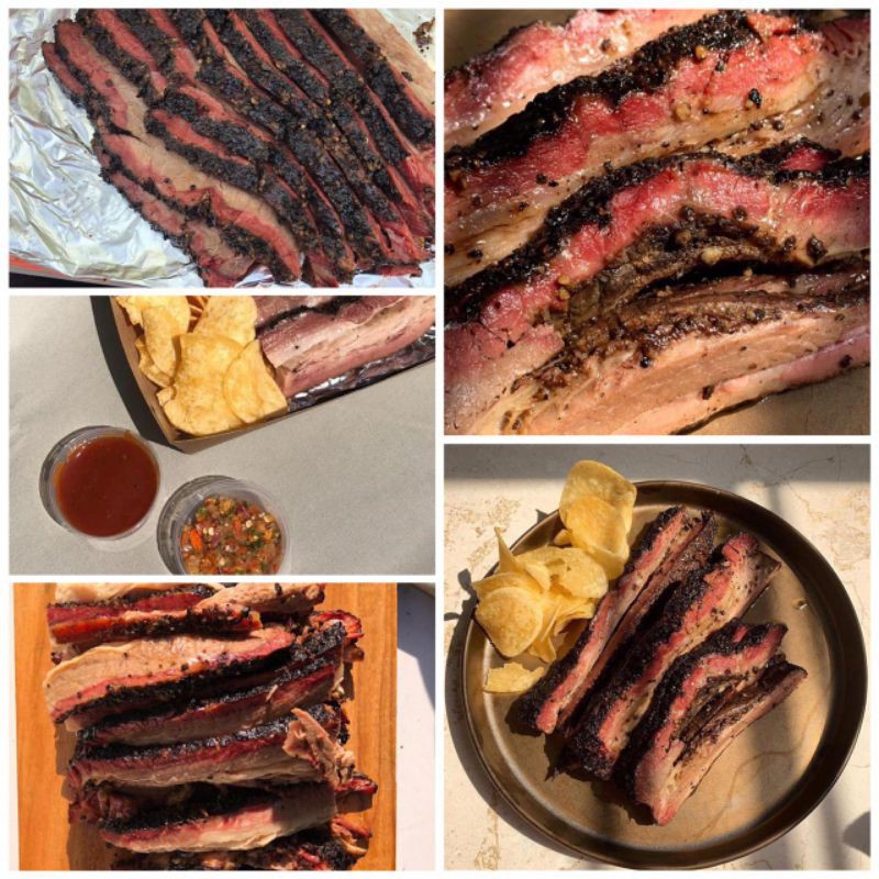 

Smoked Beef US Shortplate & Tokusen Wagyu (Matang)