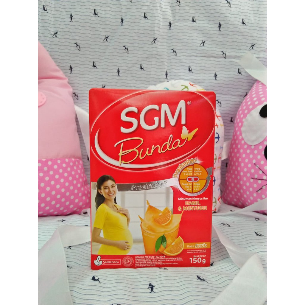 Sgm Bunda Rasa Jeruk 150 gr - HTA SUSU / PAMPERS / DIAPERS