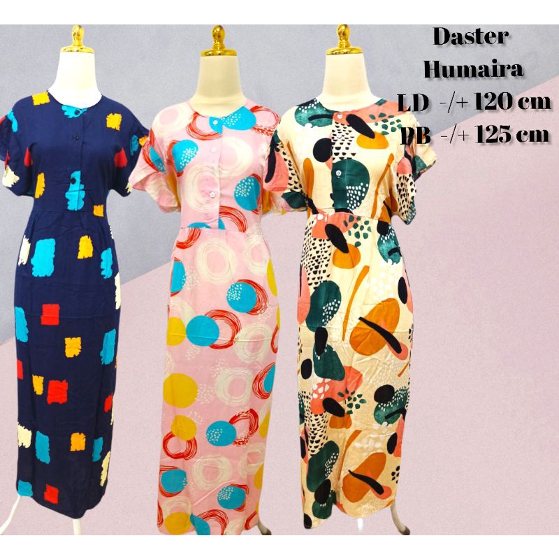 Daster Humaira/ Homedress Busui friendly / Rayon Premium