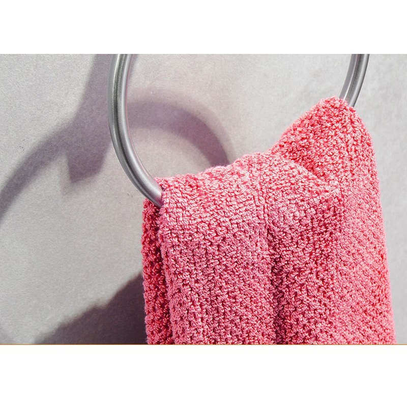 Bisa COD Rak Gantungan Handuk Kamar Mandi Bathroom Towel Holder Ring - Sunydeal E1913