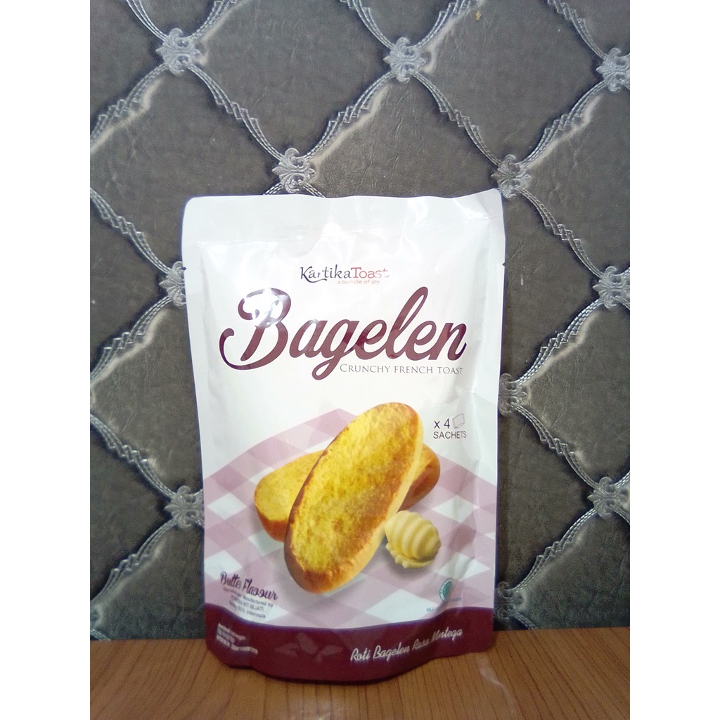 

BAGELEN KARTIKA TOAST RASA BUTTER 72gr