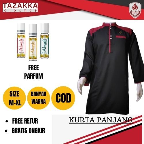 BAJU MUSLIM PRIA LENGAN PANJANG KATUN MADINA MODEL GAMIS HALUS