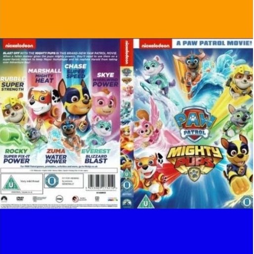 Jual dvd film PAW PATROL MIGHTY PUPS 