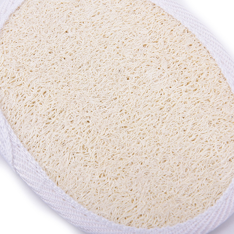 {LUCKID}1 Natural Loofah Luffa Sponge Face Body Bath Shower Spa Exfoliator Scrubber Pad