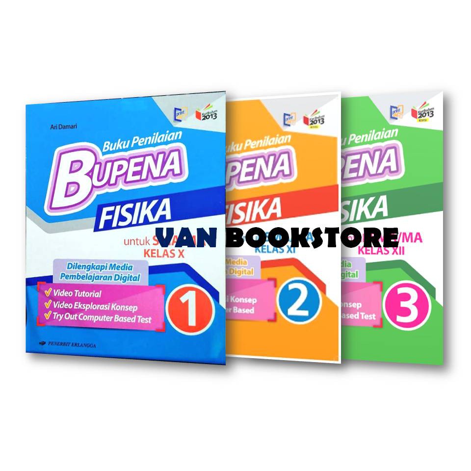 Buku Bupena Fisika Sma Kelas 10 11 12 K13n Shopee Indonesia