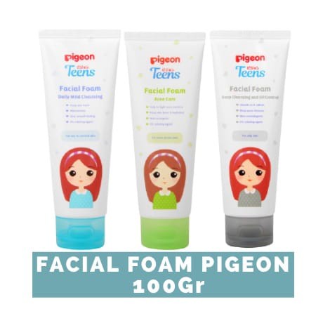 Pigeon Teens Facial Foam 100gr